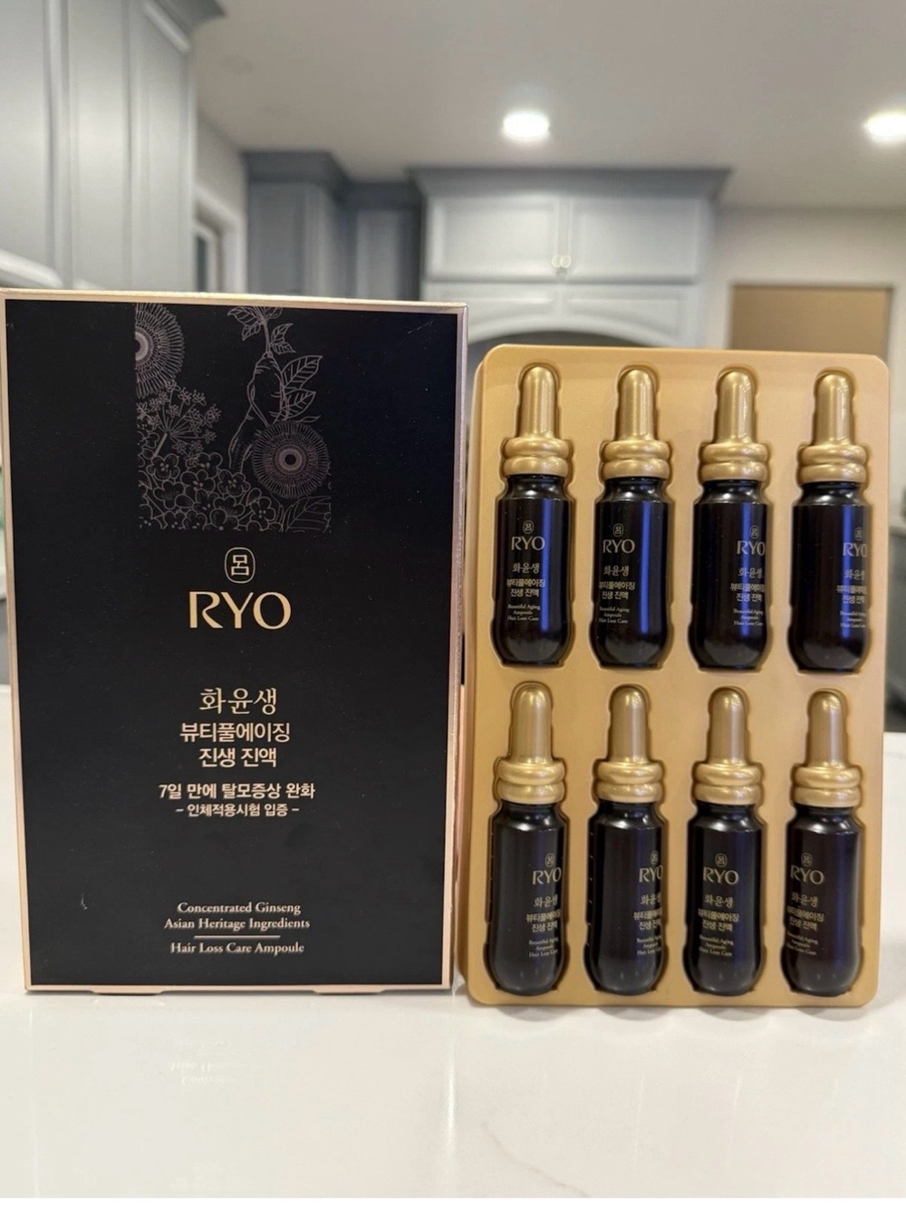 RYO Beautiful Aging Hair Loss Care Ampoule 20ml x 8ea K-Beauty